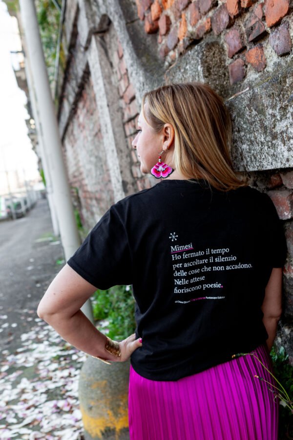 02 PoeT-shirt black dark - immagine 7
