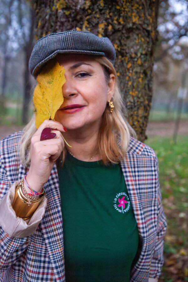 05 PoeT-shirt green wood - immagine 2